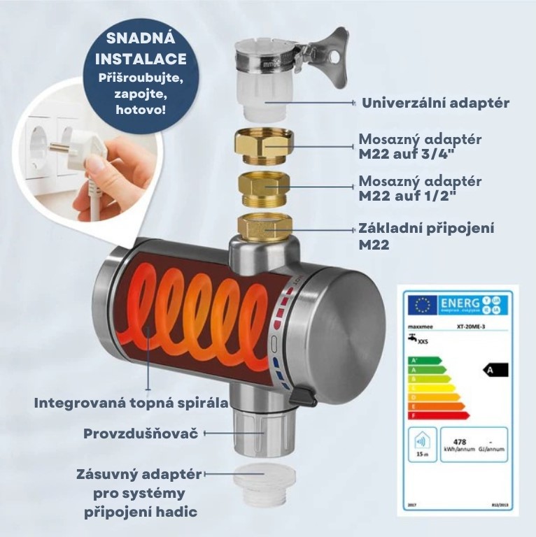 EasyMaxx zahradní průtokový ohřívač vody 04900 (1)